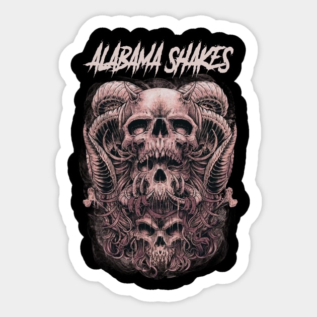 ALABAMA BAND Sticker by batubara.studio